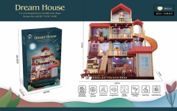 Ляльковий будиночок з меблями "Dream House"556-15А 322pcs