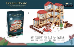 Ляльковий будиночок з меблями "Dream House"556-27А 251pcs