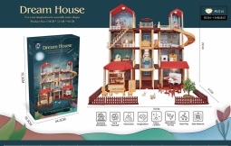 Ляльковий будиночок з меблями"Dream House" 556-13А 407pcs